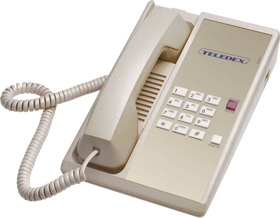 AMERICAN TELEPHONE DOCTOR TYPE ダイヤル式電話 GuestSupply US | Teledex® Diamond Series Single-Line Basic